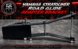 Yamaha Stratoliner Road Glide Adapter Bracket