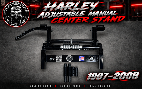 Harley Adjustable Manual Center Stand
