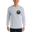BAS Logo Men’s Long Sleeve Shirt - Backyard Air Suspension & Innovations, LLC.