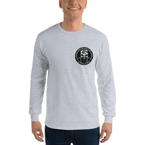 BAS Logo Men’s Long Sleeve Shirt - Backyard Air Suspension & Innovations, LLC.