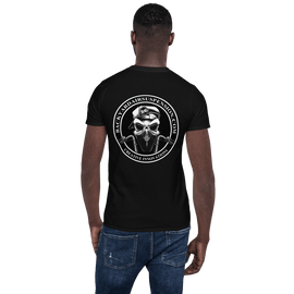 BAS Logo Short-Sleeve Men's T-Shirt - Backyard Air Suspension & Innovations, LLC.