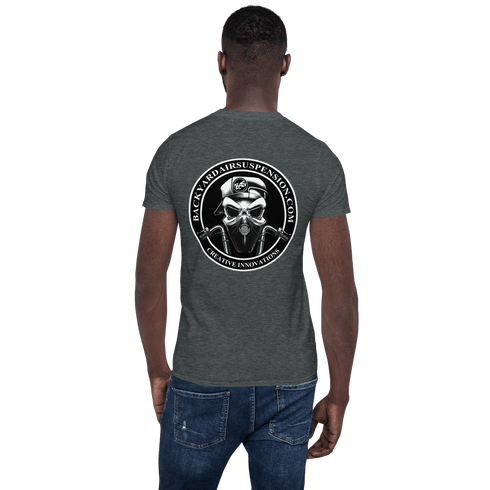 BAS Logo Short-Sleeve Men's T-Shirt - Backyard Air Suspension & Innovations, LLC.