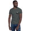 BAS Logo Short-Sleeve Men's T-Shirt - Backyard Air Suspension & Innovations, LLC.