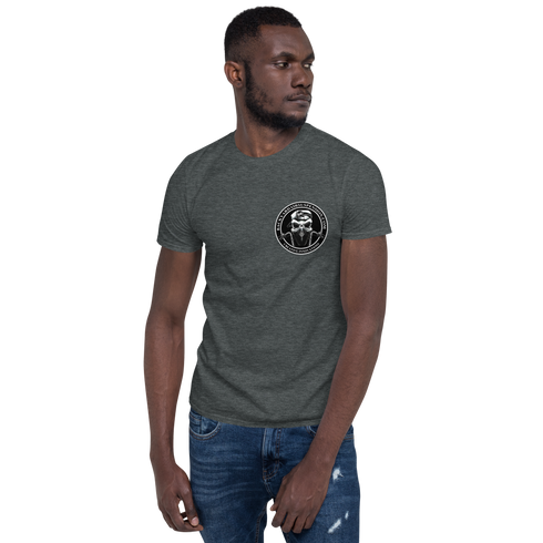 BAS Logo Short-Sleeve Men's T-Shirt - Backyard Air Suspension & Innovations, LLC.