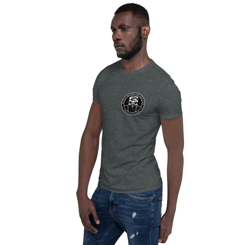 BAS Logo Short-Sleeve Men's T-Shirt - Backyard Air Suspension & Innovations, LLC.