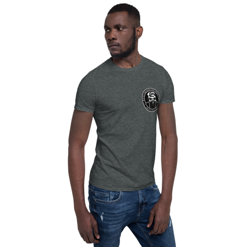 BAS Logo Short-Sleeve Men's T-Shirt - Backyard Air Suspension & Innovations, LLC.