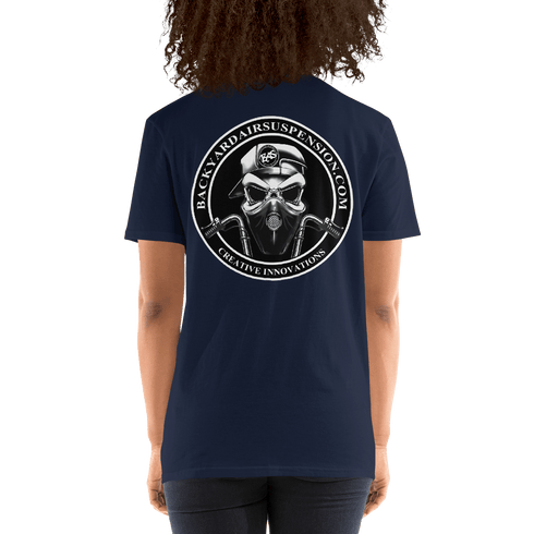 BAS Logo Short-Sleeve Women's T-Shirt - Backyard Air Suspension & Innovations, LLC.
