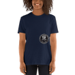 BAS Logo Short-Sleeve Women's T-Shirt - Backyard Air Suspension & Innovations, LLC.