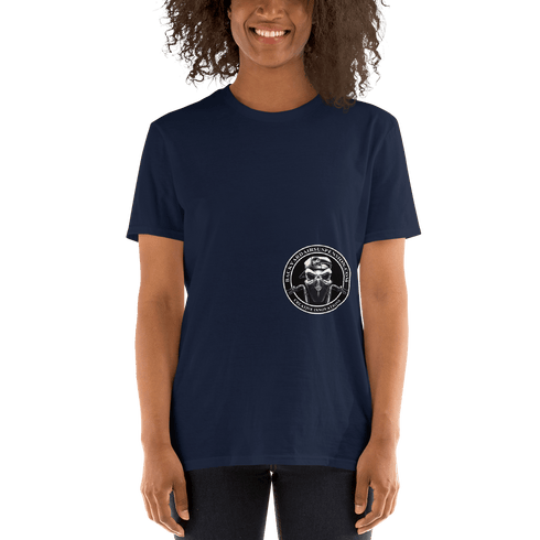BAS Logo Short-Sleeve Women's T-Shirt - Backyard Air Suspension & Innovations, LLC.