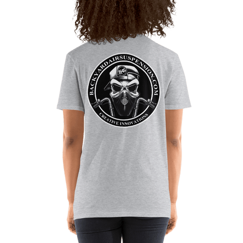 BAS Logo Short-Sleeve Women's T-Shirt - Backyard Air Suspension & Innovations, LLC.