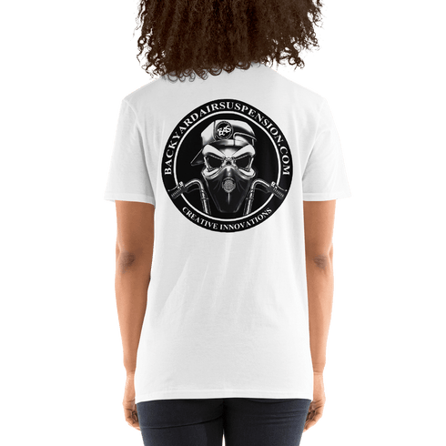 BAS Logo Short-Sleeve Women's T-Shirt - Backyard Air Suspension & Innovations, LLC.