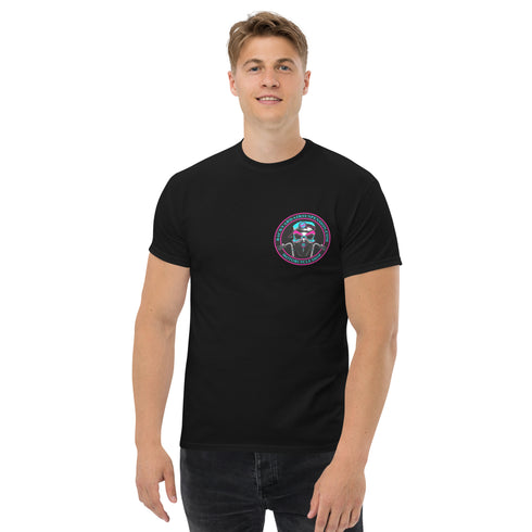 BAS South Beach Colors Men's T-Shirt - Backyard Air Suspension & Innovations, LLC.