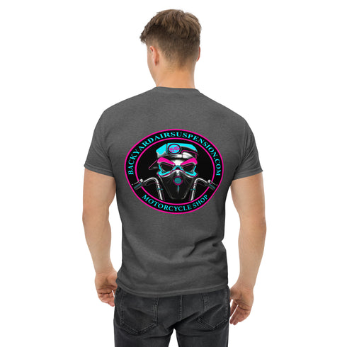 BAS South Beach Colors Men's T-Shirt - Backyard Air Suspension & Innovations, LLC.