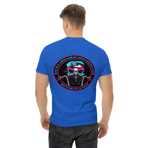 BAS South Beach Colors Men's T-Shirt - Backyard Air Suspension & Innovations, LLC.