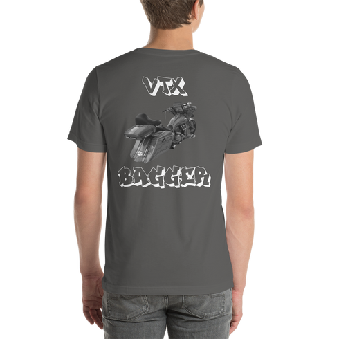 BAS VTX Bagger Men's T-Shirt - Backyard Air Suspension & Innovations, LLC.
