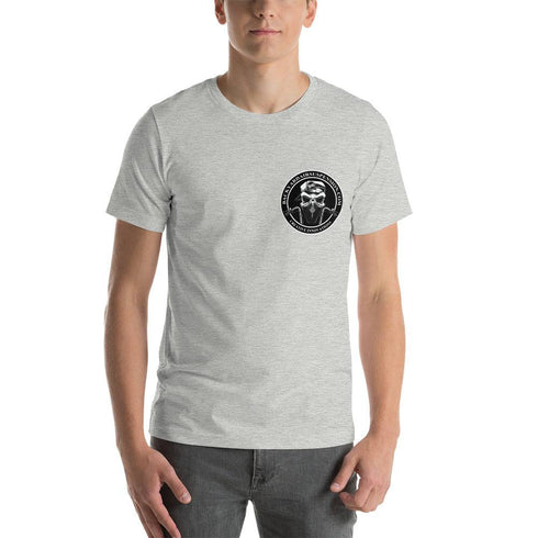 BAS Logo Multi-Color Short-Sleeve Men's T-Shirt - Backyard Air Suspension & Innovations, LLC.