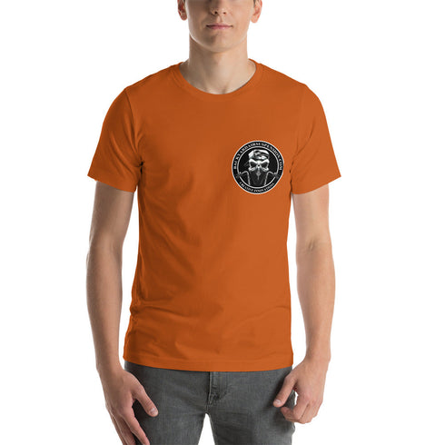 BAS Logo Multi-Color Short-Sleeve Men's T-Shirt - Backyard Air Suspension & Innovations, LLC.