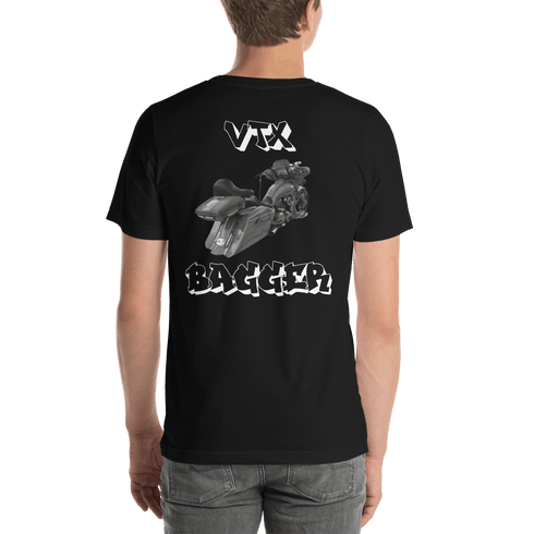 BAS VTX Bagger Men's T-Shirt - Backyard Air Suspension & Innovations, LLC.