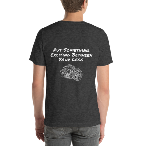 BAS Put Something Exciting Between Your Legs Men's T-Shirt - Backyard Air Suspension & Innovations, LLC.