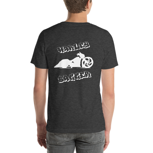 BAS Harley Bagger Short-Sleeve Men's T-Shirt - Backyard Air Suspension & Innovations, LLC.
