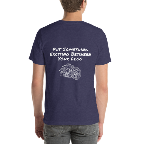BAS Put Something Exciting Between Your Legs Men's T-Shirt - Backyard Air Suspension & Innovations, LLC.