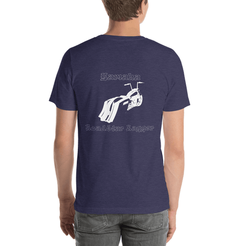 BAS Yamaha Road Star Bagger Short-Sleeve Men's T-Shirt - Backyard Air Suspension & Innovations, LLC.