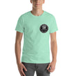 BAS Logo Multi-Color Short-Sleeve Men's T-Shirt - Backyard Air Suspension & Innovations, LLC.