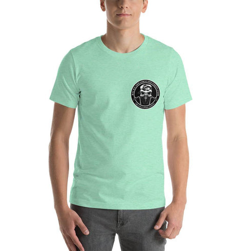 BAS Logo Multi-Color Short-Sleeve Men's T-Shirt - Backyard Air Suspension & Innovations, LLC.