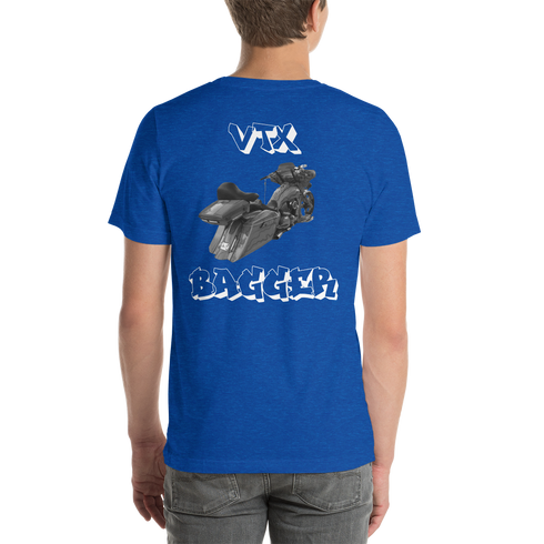 BAS VTX Bagger Men's T-Shirt - Backyard Air Suspension & Innovations, LLC.