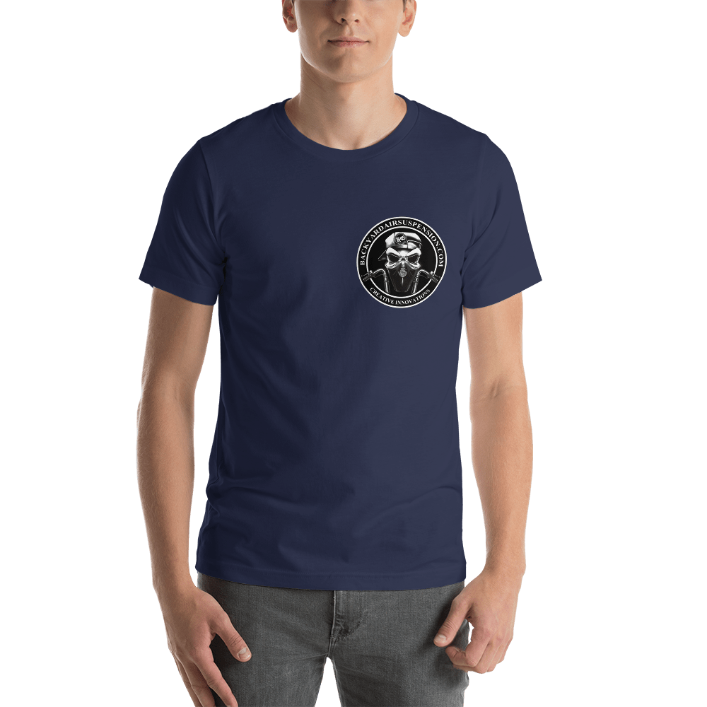 BAS Put Something Exciting Between Your Legs Men's T-Shirt - Backyard Air Suspension & Innovations, LLC.