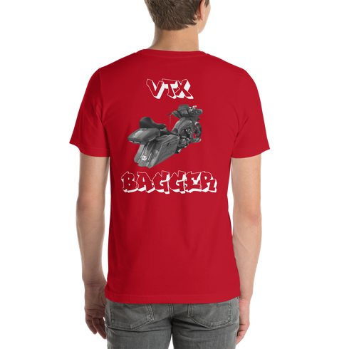 BAS VTX Bagger Men's T-Shirt - Backyard Air Suspension & Innovations, LLC.