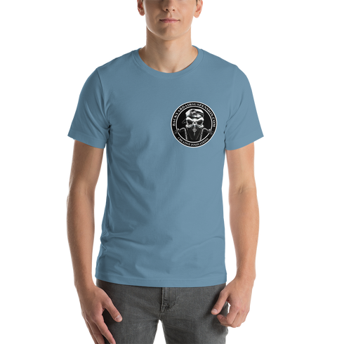 BAS Harley Bagger Short-Sleeve Men's T-Shirt - Backyard Air Suspension & Innovations, LLC.