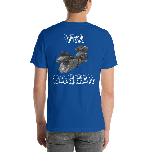 BAS VTX Bagger Men's T-Shirt - Backyard Air Suspension & Innovations, LLC.