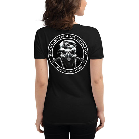 BAS Women's short sleeve t-shirt - Backyard Air Suspension & Innovations, LLC.