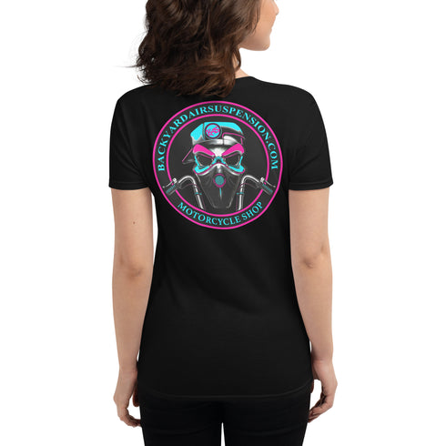 BAS South Beach Colors Women's T-shirt - Backyard Air Suspension & Innovations, LLC.