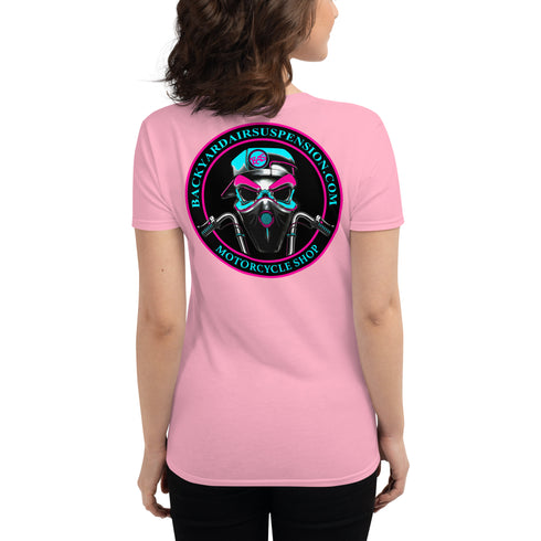 BAS South Beach Colors Women's T-shirt - Backyard Air Suspension & Innovations, LLC.