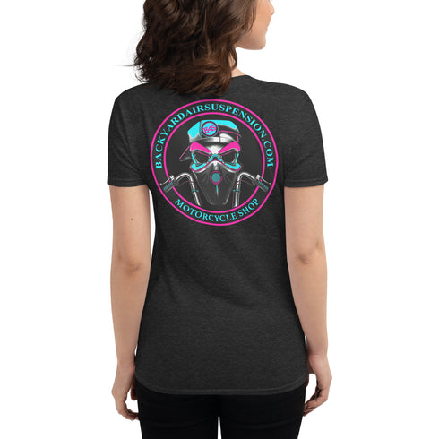 BAS South Beach Colors Women's T-shirt - Backyard Air Suspension & Innovations, LLC.