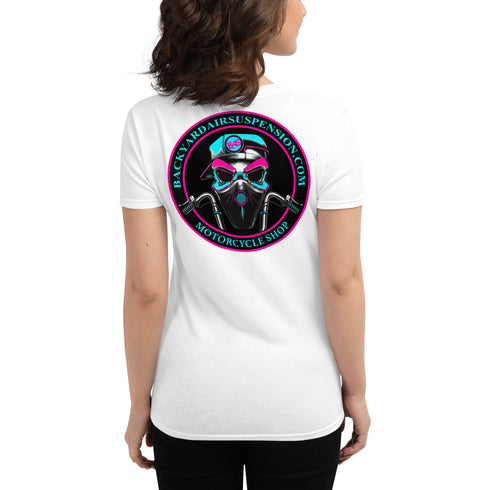 BAS South Beach Colors Women's T-shirt - Backyard Air Suspension & Innovations, LLC.
