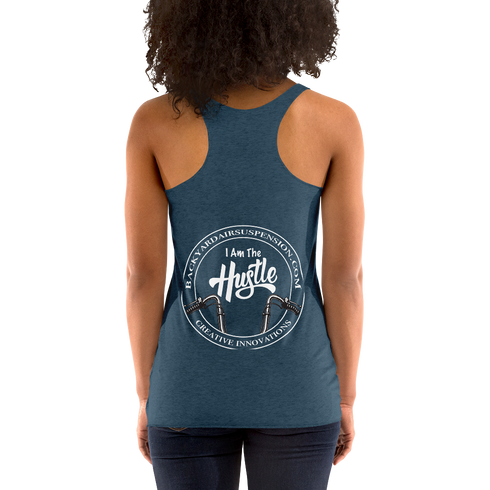 BAS I Am the Hustle Women's Tank - Backyard Air Suspension & Innovations, LLC.