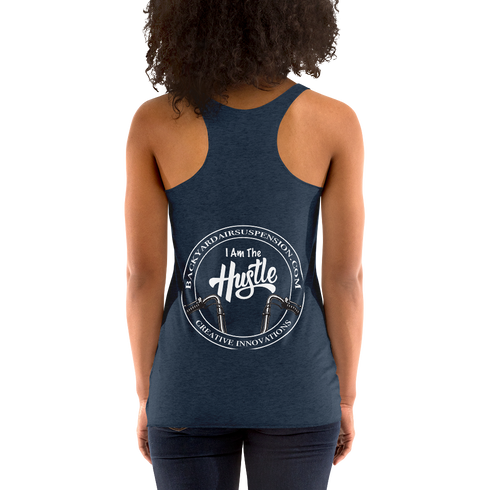 BAS I Am the Hustle Women's Tank - Backyard Air Suspension & Innovations, LLC.