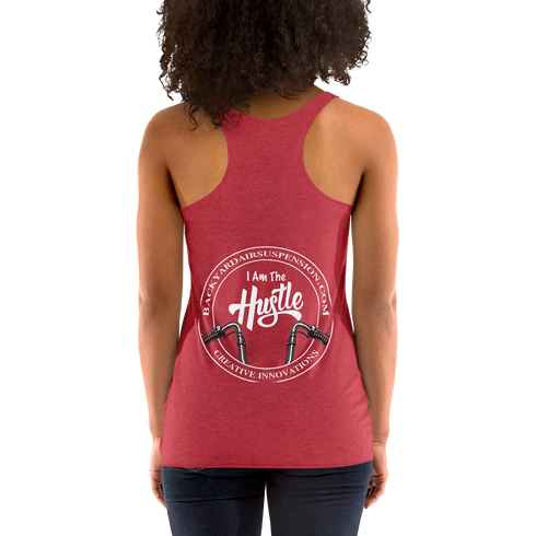 BAS I Am the Hustle Women's Tank - Backyard Air Suspension & Innovations, LLC.