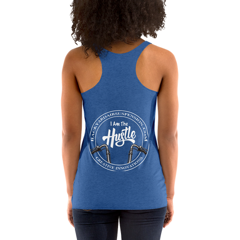 BAS I Am the Hustle Women's Tank - Backyard Air Suspension & Innovations, LLC.