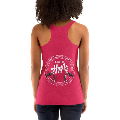 BAS I Am the Hustle Women's Tank - Backyard Air Suspension & Innovations, LLC.