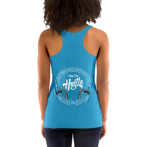 BAS I Am the Hustle Women's Tank - Backyard Air Suspension & Innovations, LLC.